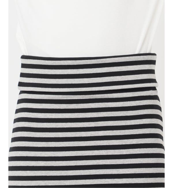 Oriens JOURNAL STANDARD「《追加予約5》ボーダープリントスカート」|スカート|