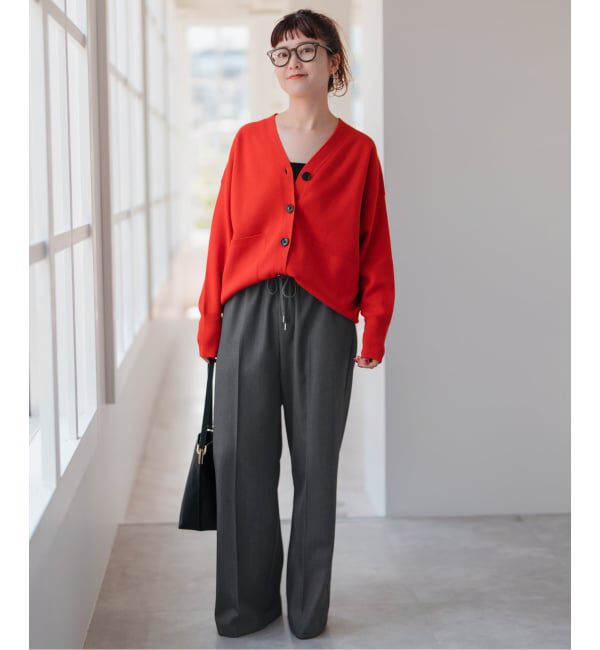 Spick and Span「《手洗い可》P/Wイージースラックスパンツ」|スラックス|