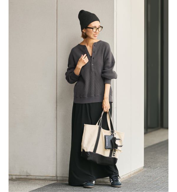 FRAMeWORK「≪追加≫ワッフルヘンリープルオーバー」|Tシャツ・カットソー|