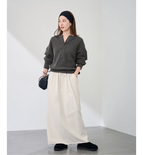 FRAMeWORK「≪追加≫ワッフルヘンリープルオーバー」|Tシャツ・カットソー|