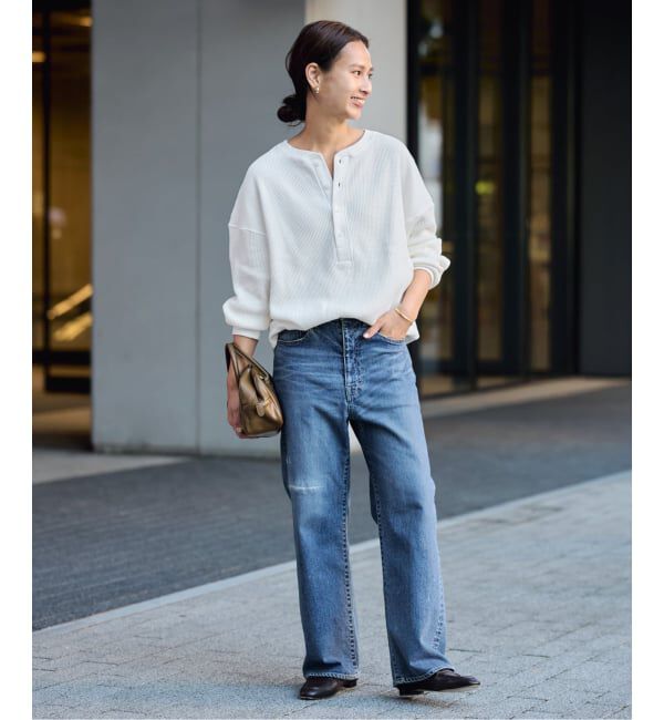 FRAMeWORK「≪追加≫ワッフルヘンリープルオーバー」|Tシャツ・カットソー|