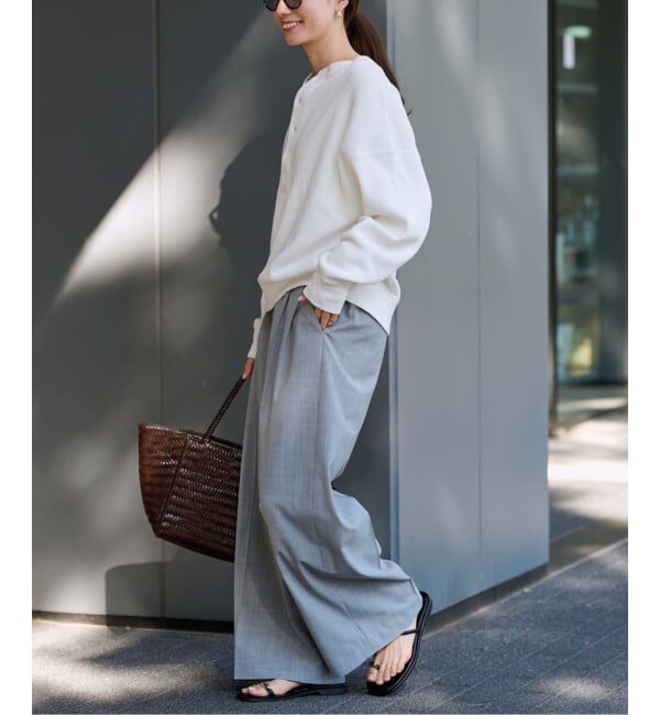 FRAMeWORK「≪追加≫ワッフルヘンリープルオーバー」|Tシャツ・カットソー|