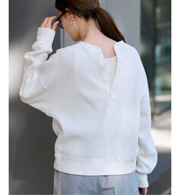 FRAMeWORK「≪追加≫ワッフルヘンリープルオーバー」|Tシャツ・カットソー|
