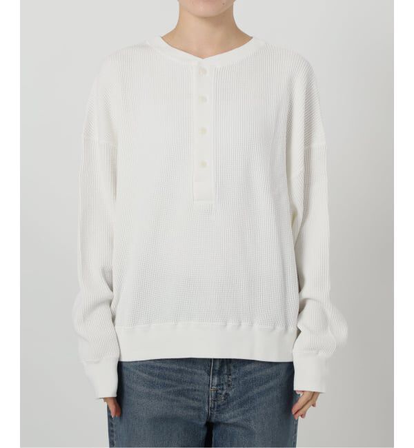 FRAMeWORK「≪追加≫ワッフルヘンリープルオーバー」|Tシャツ・カットソー|