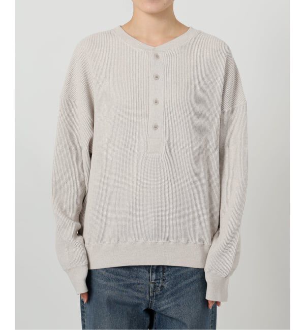 FRAMeWORK「≪追加≫ワッフルヘンリープルオーバー」|Tシャツ・カットソー|