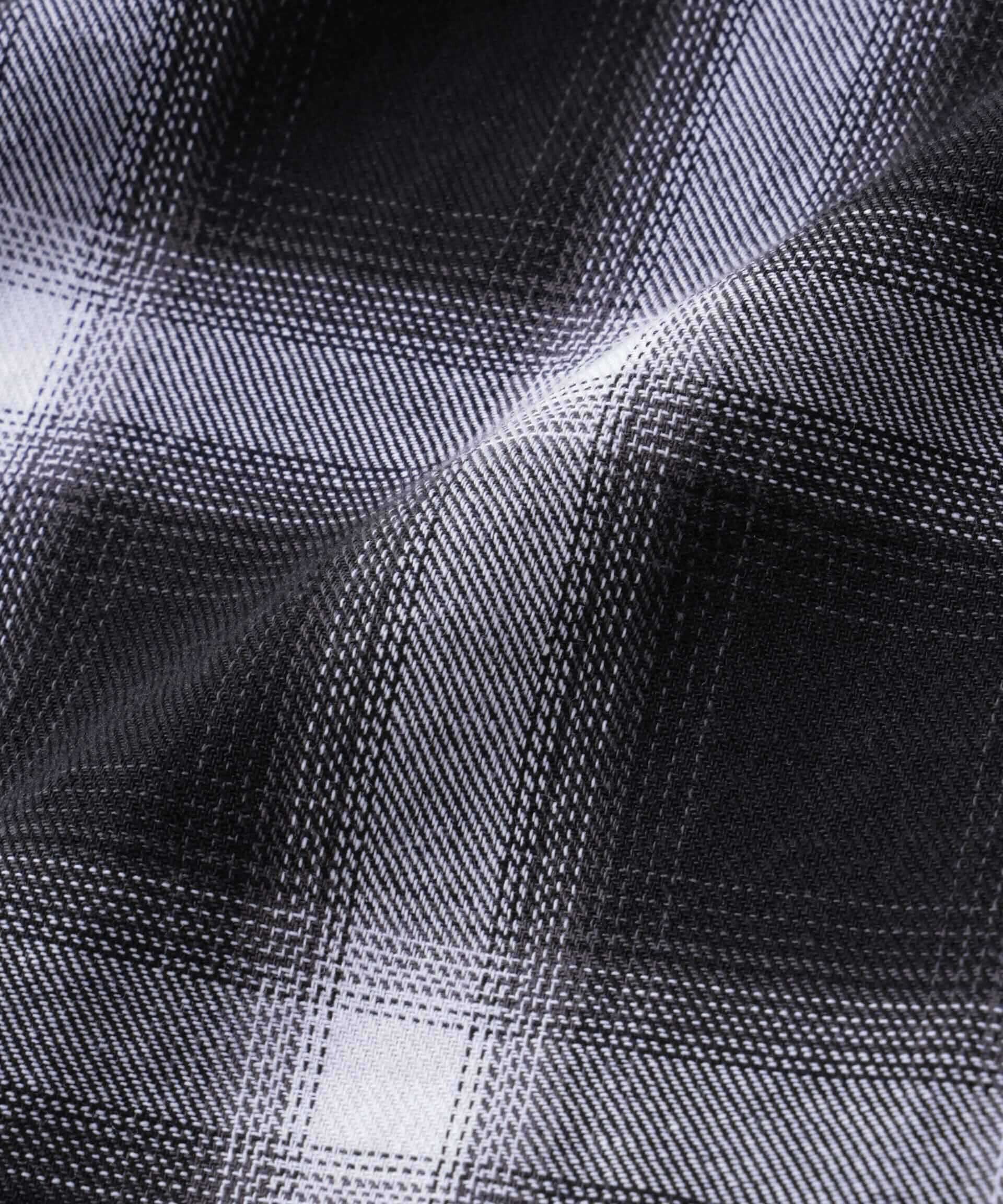 nano･universe「リラックスオンブレーチェックシャツ 半袖」|シャツ・ブラウス|