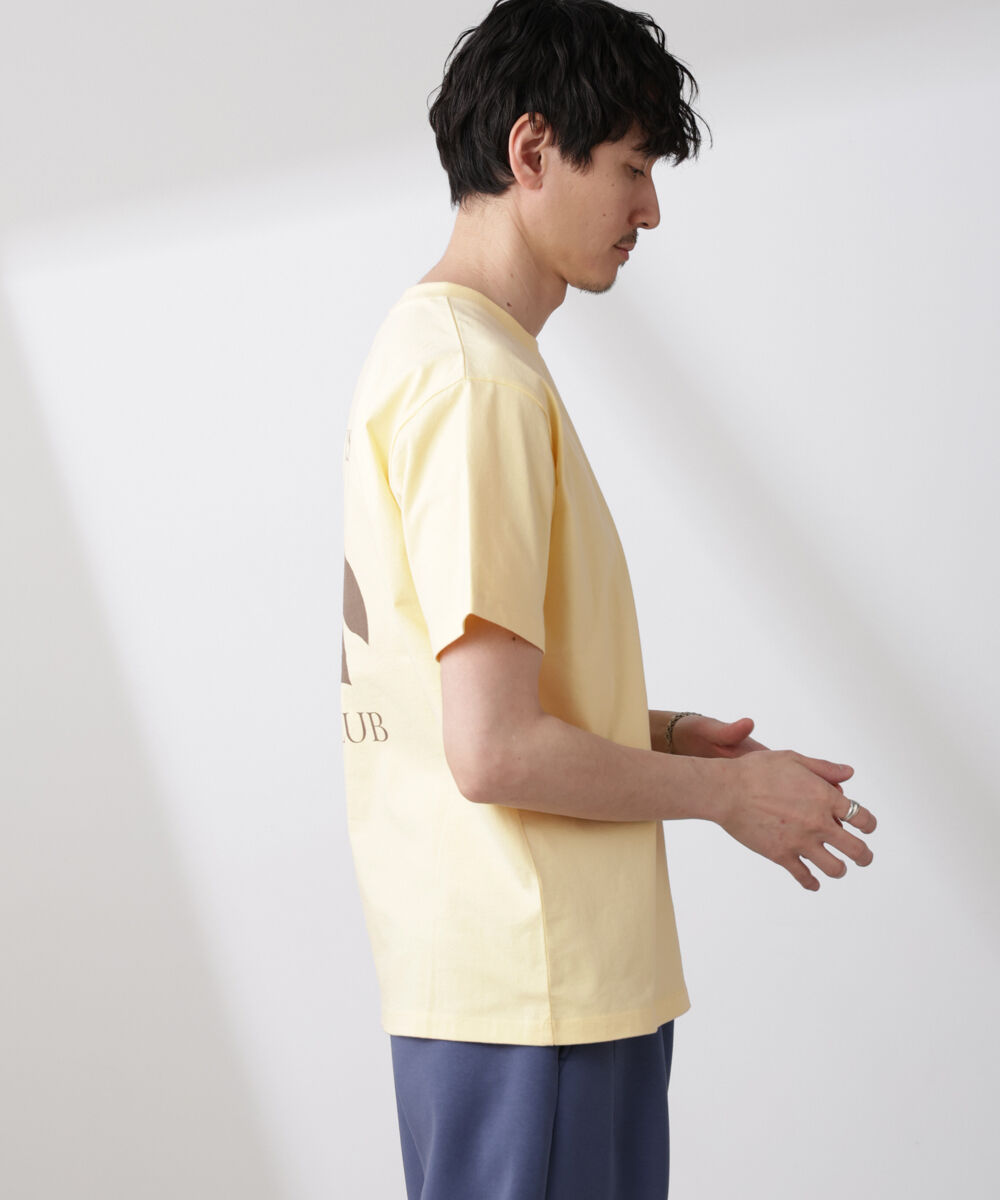 nano･universe「「NJ/CLUB」 ISLANDCLUBプリント Tシャツ」|Tシャツ・カットソー|