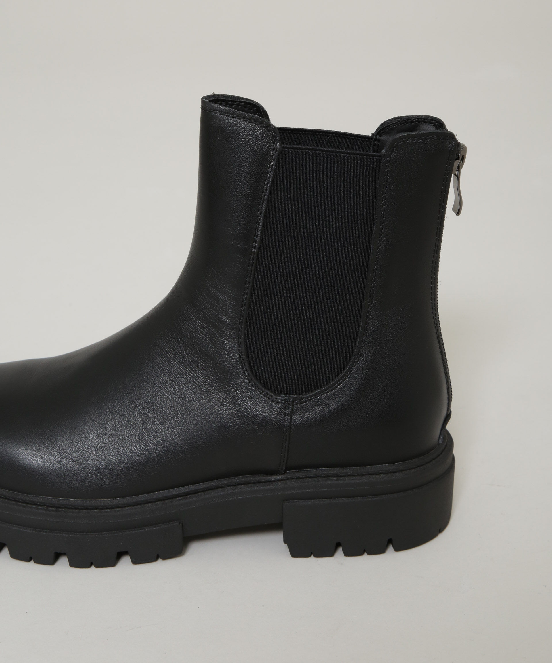 nano･universe「REMME/バックジップチェルシーブーツ」|ショートブーツ|