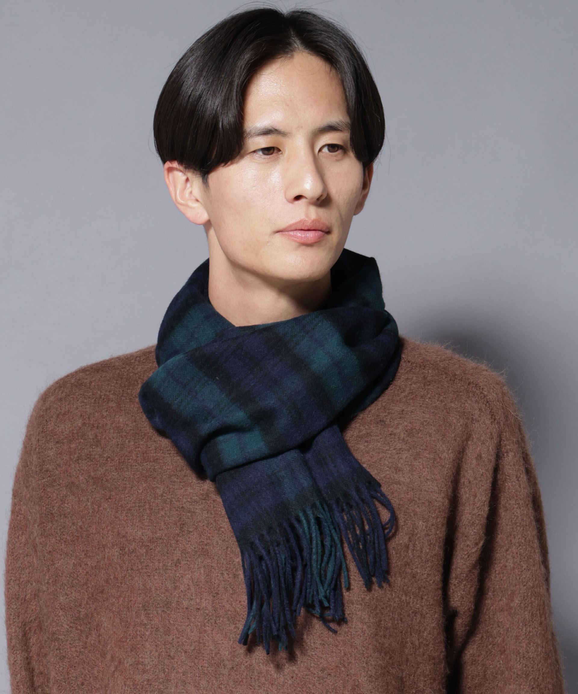 nano･universe「ウールアソートマフラー」|マフラー|パターン1