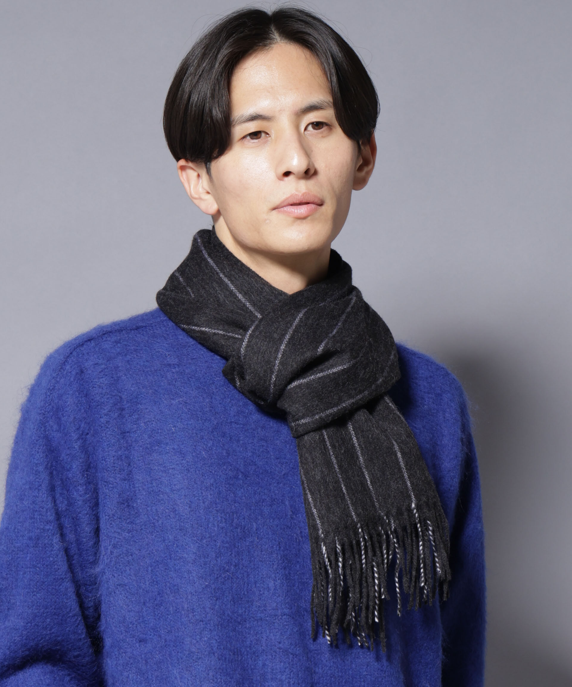 nano･universe「ウールアソートマフラー」|マフラー|パターン21