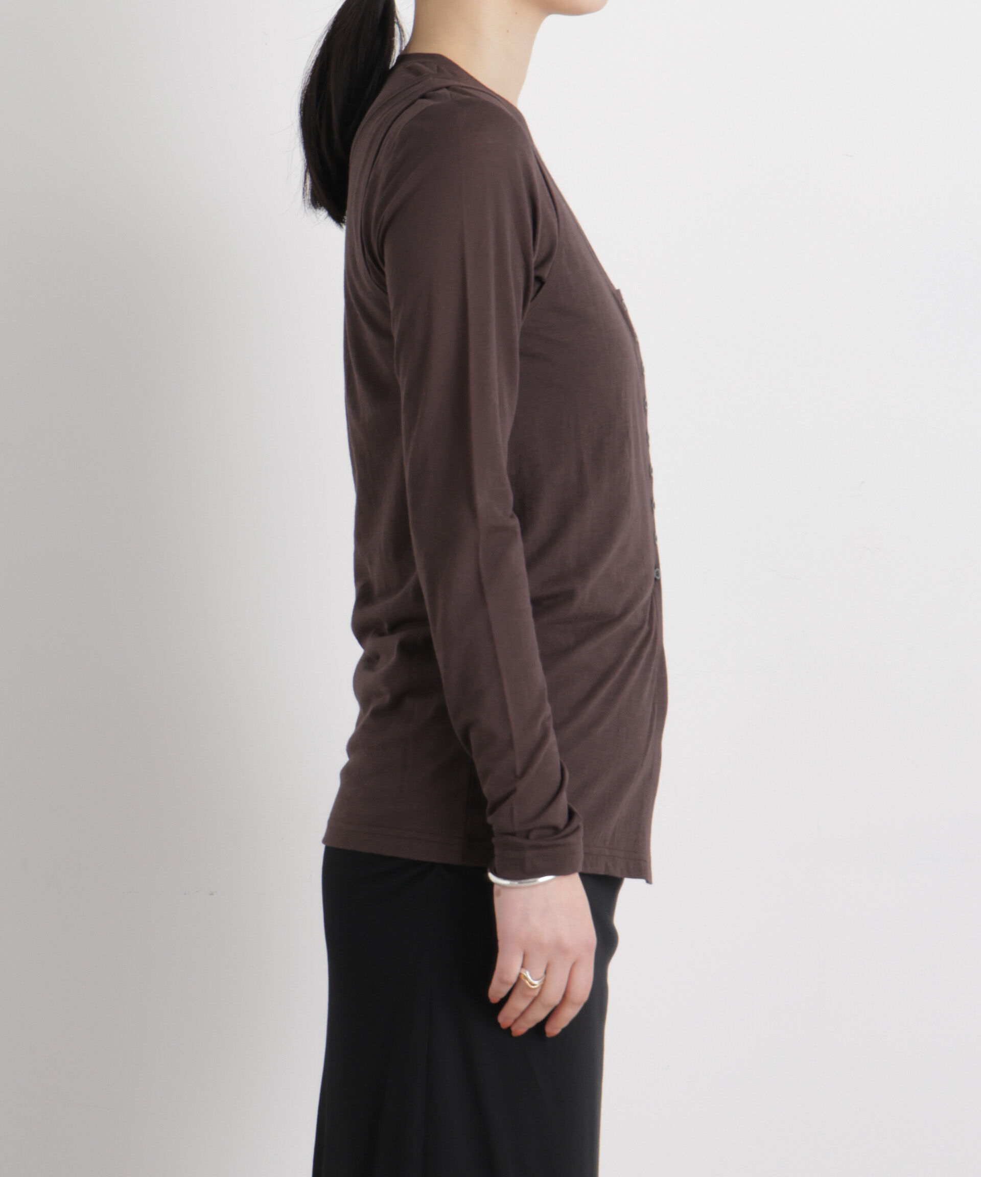 nano･universe「シアータンク＋ロンTレイヤードセット」|Tシャツ・カットソー|