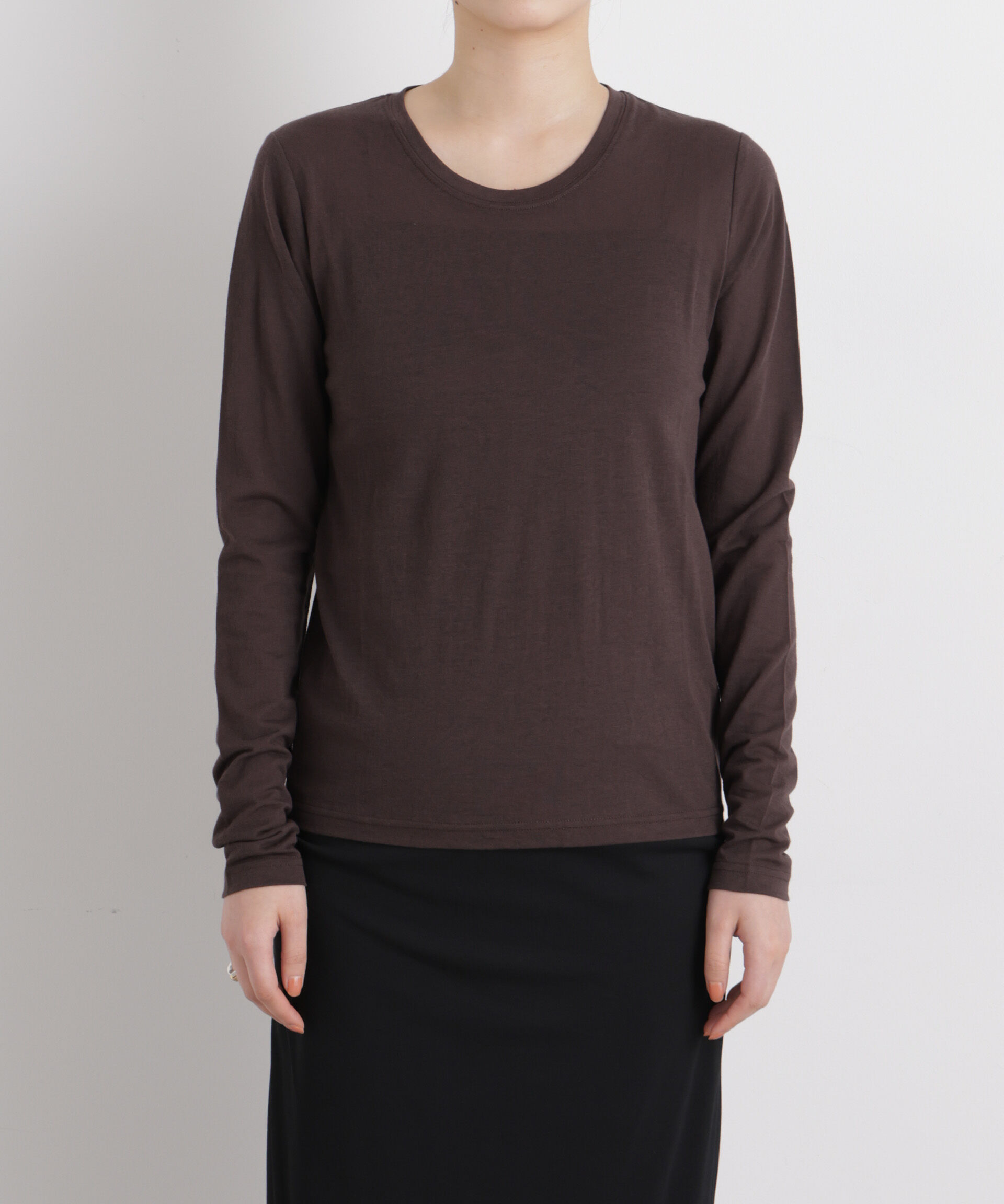 nano･universe「シアータンク＋ロンTレイヤードセット」|Tシャツ・カットソー|