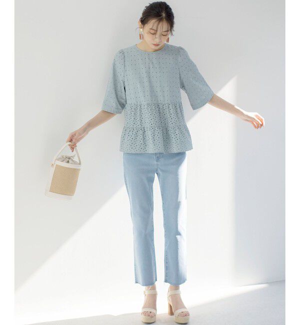 組曲「ミッドデニム パンツ」|デニム|