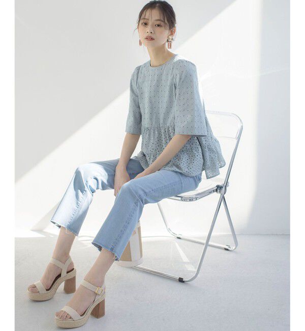 組曲「ミッドデニム パンツ」|デニム|