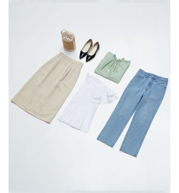 組曲「ミッドデニム パンツ」|デニム|