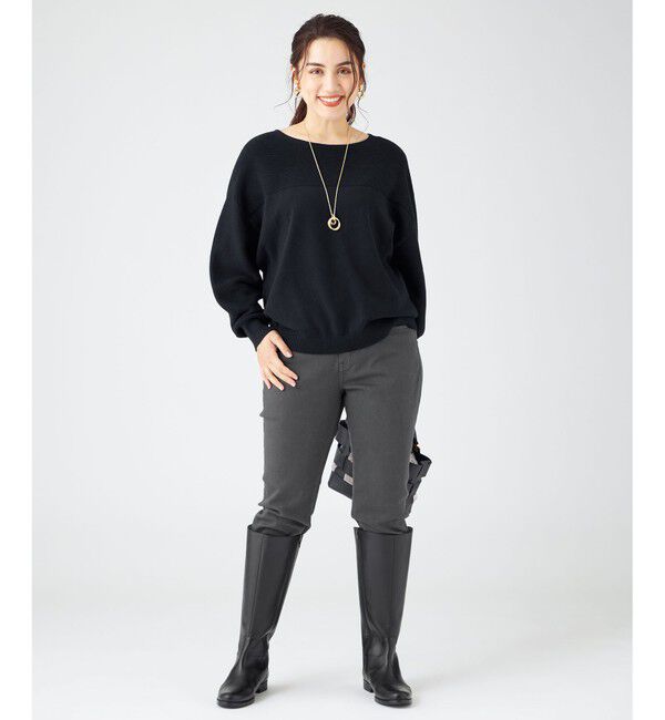 23区「ジョッキーベルト ブーツ(Lサイズ)」|ショートブーツ|