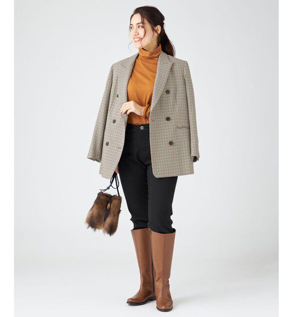 23区「ジョッキーベルト ブーツ(Lサイズ)」|ショートブーツ|