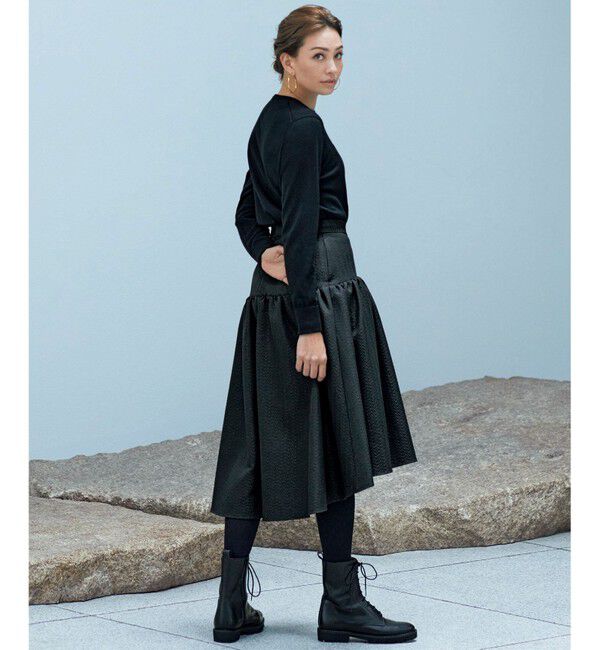 23区「レースアップ ショート ブーツ」|ショートブーツ|