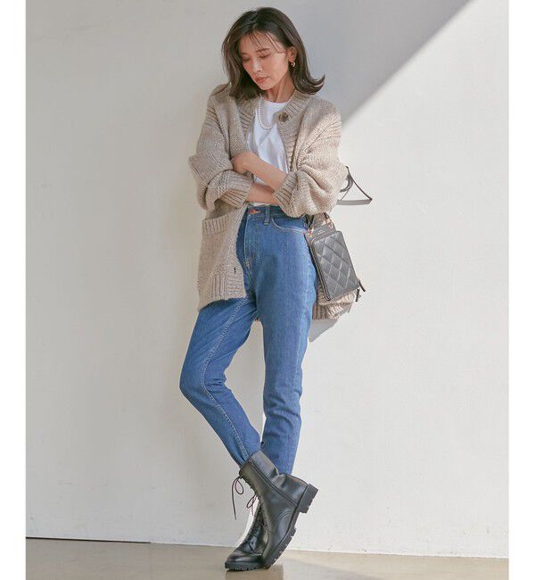 23区「レースアップ ショート ブーツ」|ショートブーツ|