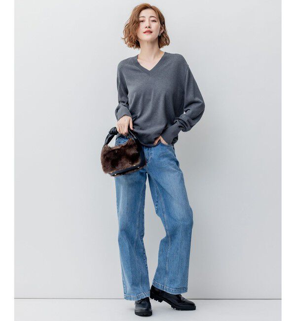 23区「レースアップ ショート ブーツ」|ショートブーツ|