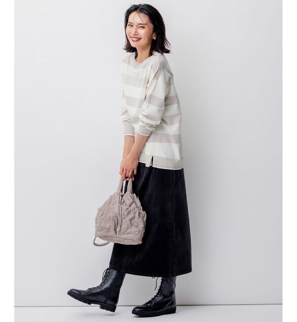 23区「レースアップ ショート ブーツ」|ショートブーツ|