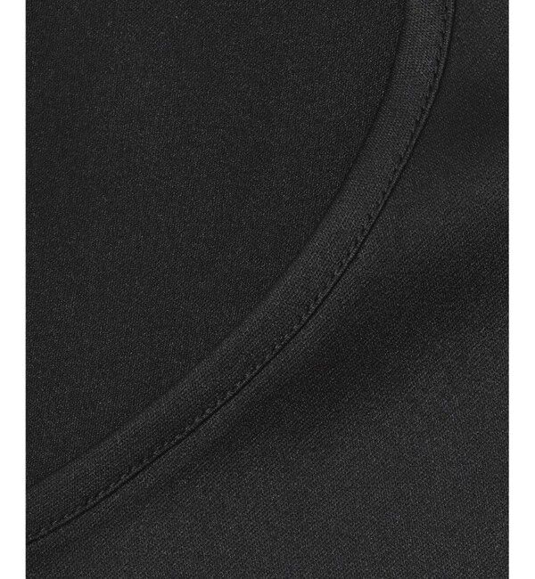 23区「【洗える】レースコンビストレッチ マットサテン インナー タンクトップ」|タンクトップ|