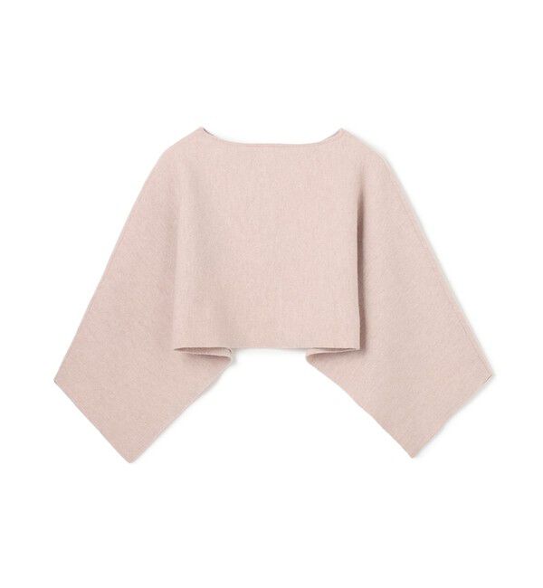 BEIGE,「CHICORA / プルオーバーウールニットケープ」|ストール|