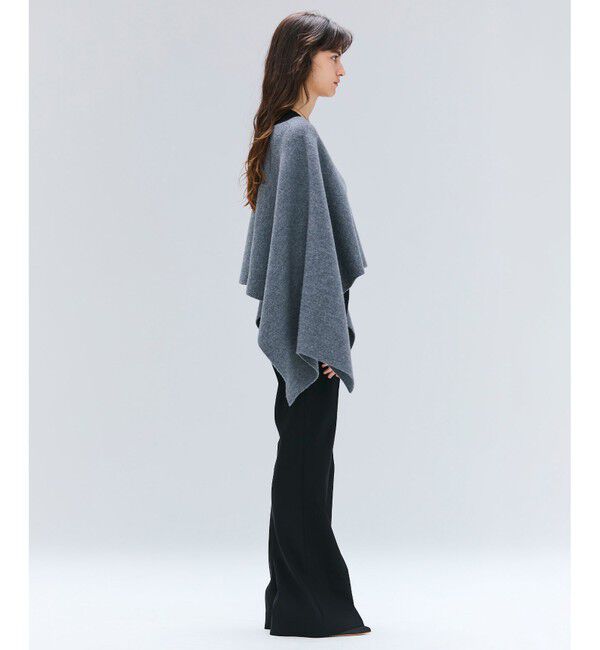 BEIGE,「CHICORA / プルオーバーウールニットケープ」|ストール|