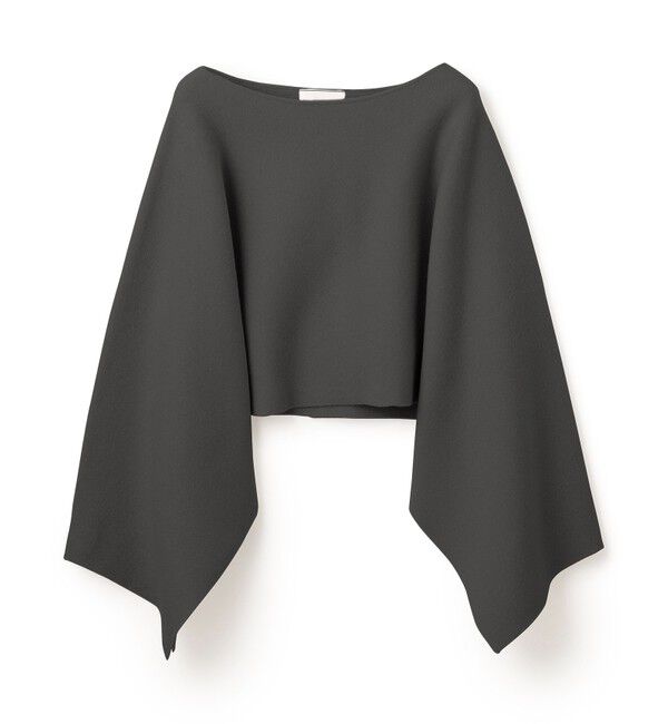 BEIGE,「CHICORA / プルオーバーウールニットケープ」|ストール|