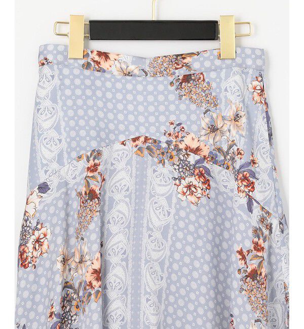 GRACE CONTINENTAL「バンダナフラワープリントスカート」|スカート|