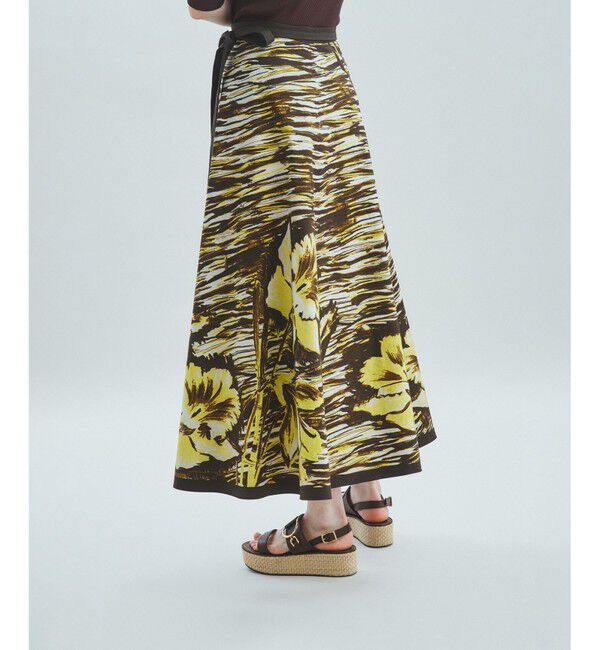 Grace Class「ペイントフラワーメキシカンスカート」|スカート|