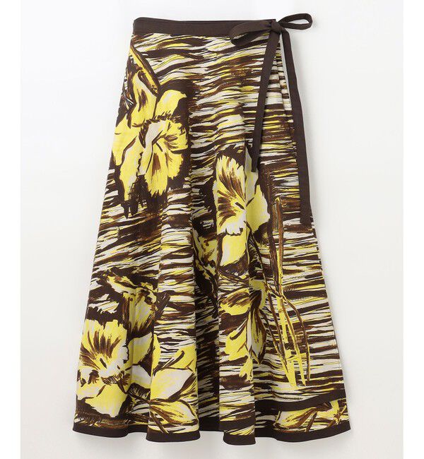 Grace Class「ペイントフラワーメキシカンスカート」|スカート|