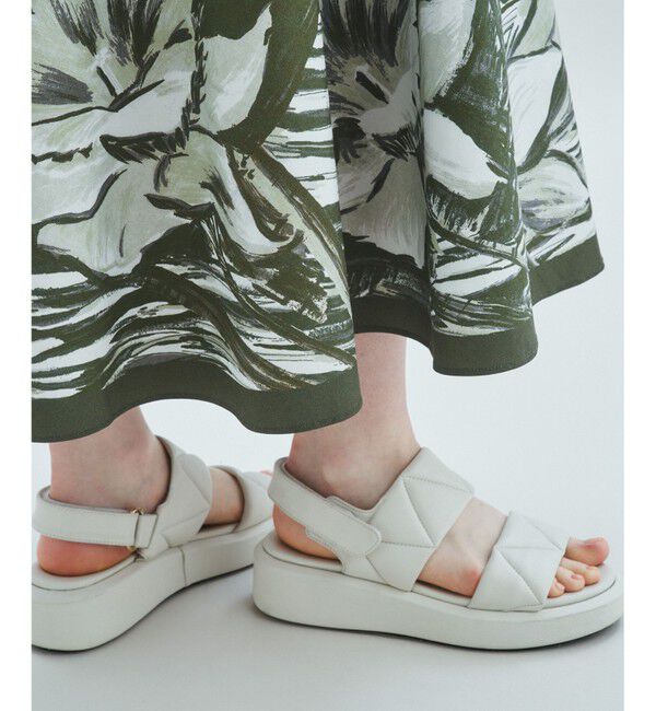 Grace Class「ペイントフラワーメキシカンスカート」|スカート|