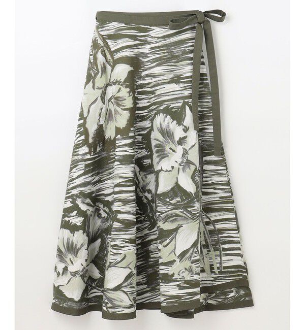 Grace Class「ペイントフラワーメキシカンスカート」|スカート|