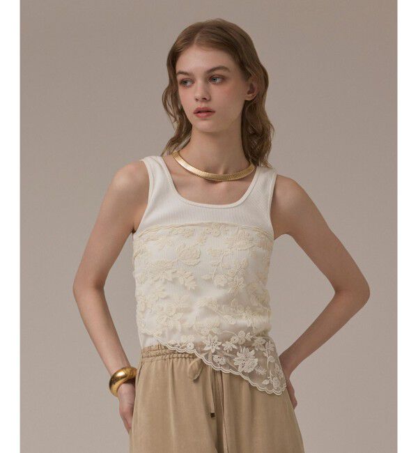 GRACE CONTINENTAL「レースバブーシュカ」|ストール|