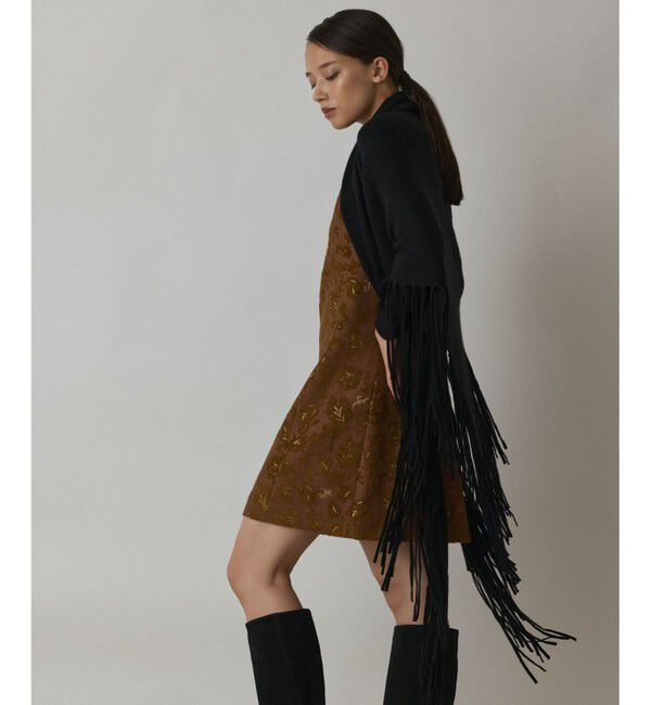 GRACE CONTINENTAL「フリンジストール」|ストール|