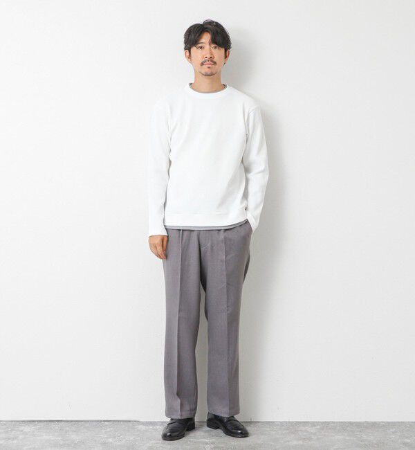 NOLLEY'S goodman「【IRM】《吸水速乾/UVカット》ワッフルダブルカラー LS Tee 25AW」|Tシャツ・カットソー|