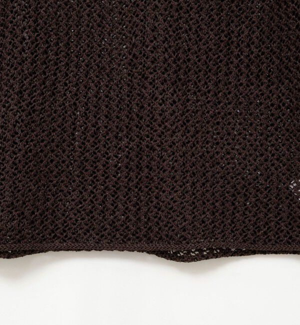 NOLLEY'S「《手洗い可能》ペーパーヤーンメッシュプルオーバー」|ニット・セーター|