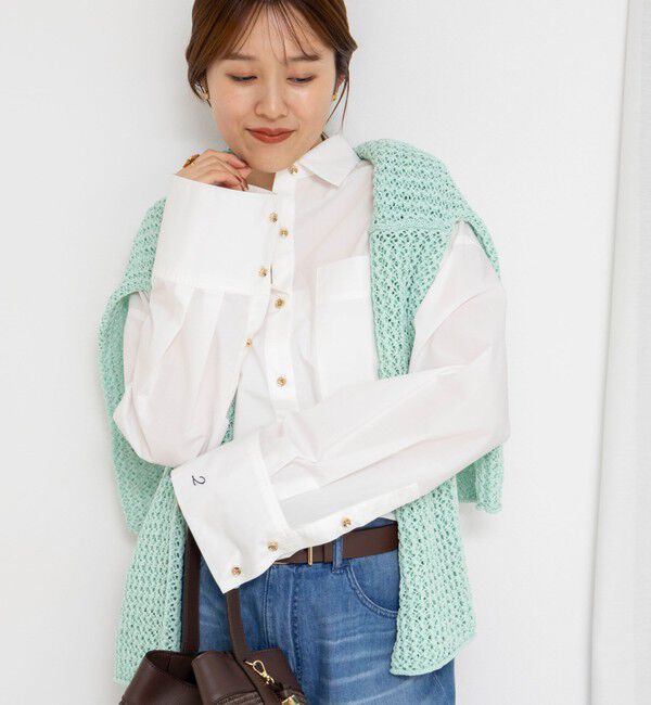 NOLLEY'S「MY STANDARD ショートシャツ」|シャツ・ブラウス|