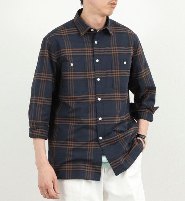 NOLLEY'S goodman「ダブルポケットオーバーシャツ 26SS」|シャツ・ブラウス|