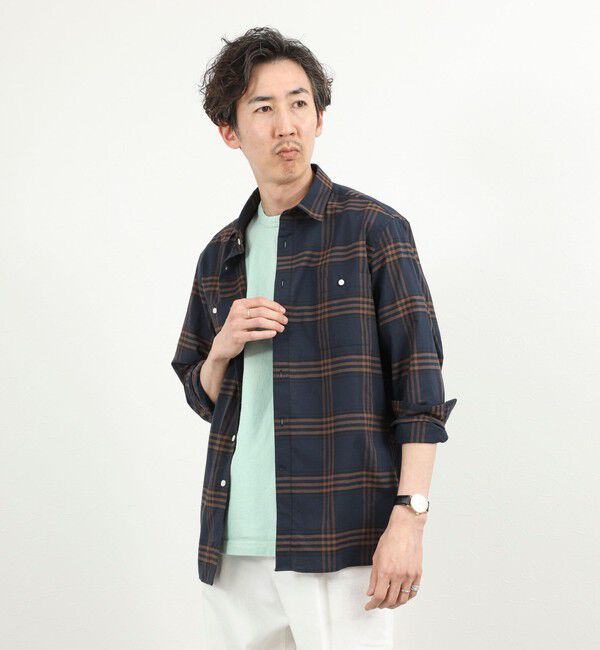 NOLLEY'S goodman「ダブルポケットオーバーシャツ 26SS」|シャツ・ブラウス|