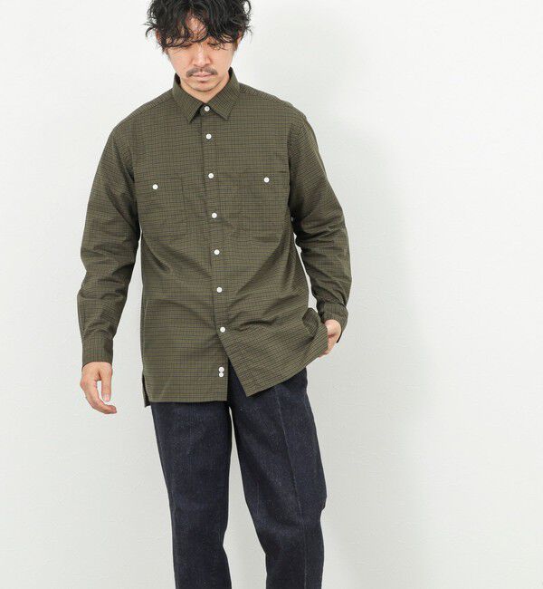 NOLLEY'S goodman「ダブルポケットオーバーシャツ 26SS」|シャツ・ブラウス|