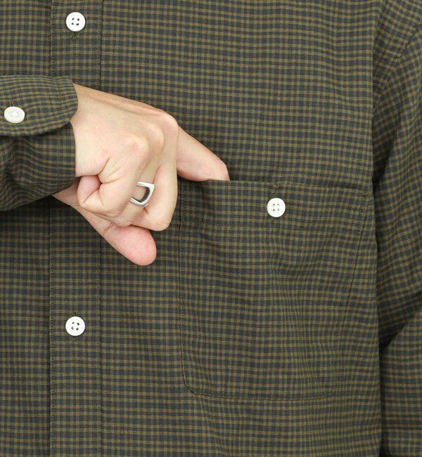 NOLLEY'S goodman「ダブルポケットオーバーシャツ 26SS」|シャツ・ブラウス|