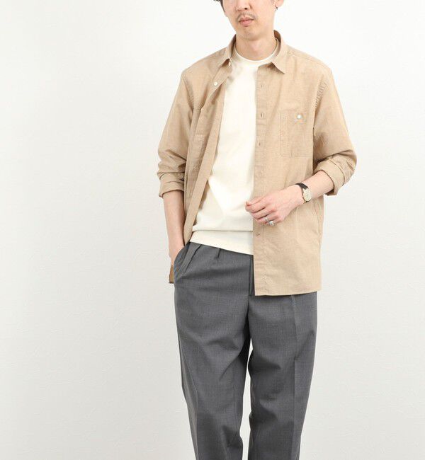 NOLLEY'S goodman「ダブルポケットオーバーシャツ 26SS」|シャツ・ブラウス|