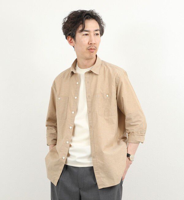 NOLLEY'S goodman「ダブルポケットオーバーシャツ 26SS」|シャツ・ブラウス|