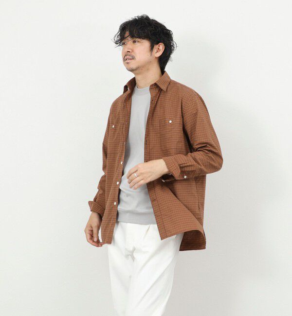 NOLLEY'S goodman「ダブルポケットオーバーシャツ 26SS」|シャツ・ブラウス|