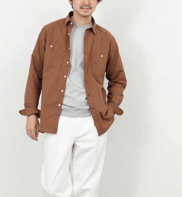 NOLLEY'S goodman「ダブルポケットオーバーシャツ 26SS」|シャツ・ブラウス|