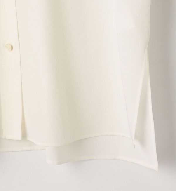 NOLLEY'S sophi「ウォッシャブルトリアセドレープシャツ」|シャツ・ブラウス|