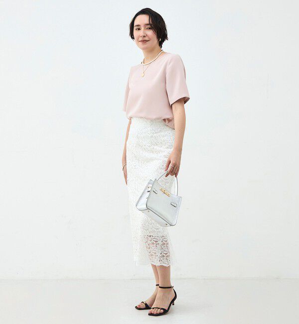 NOLLEY'S sophi「ウォッシャブルダブルクロスＴブラウス」|シャツ・ブラウス|