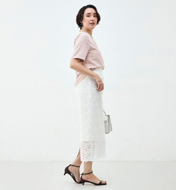 NOLLEY'S sophi「ウォッシャブルダブルクロスＴブラウス」|シャツ・ブラウス|